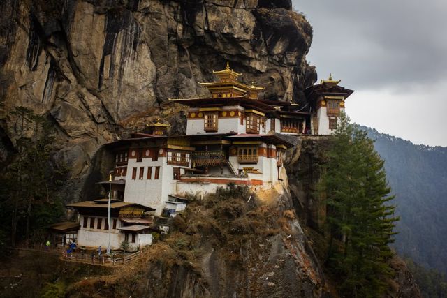 Tiger's Nest on the cliff