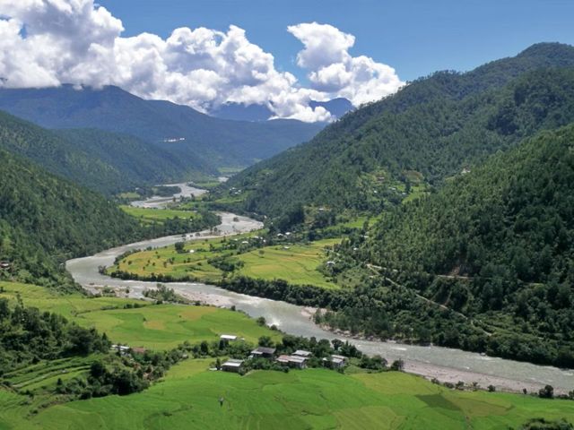 Punakha valley