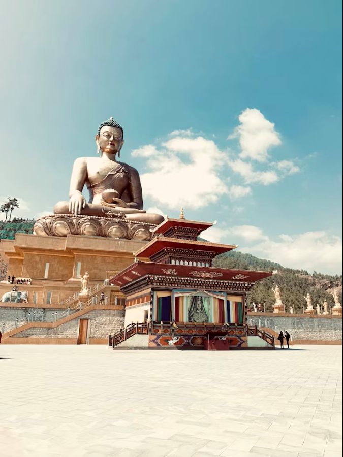 Buddha Dordenma above the Thimphu valley