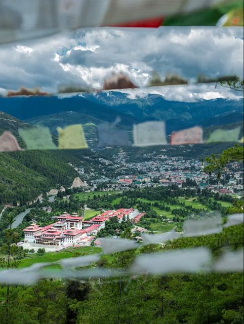 Tashichho Dzong and Thimphu