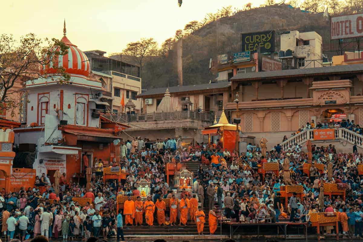 Har Ki Pauri, Haridwar, where the yatra begins