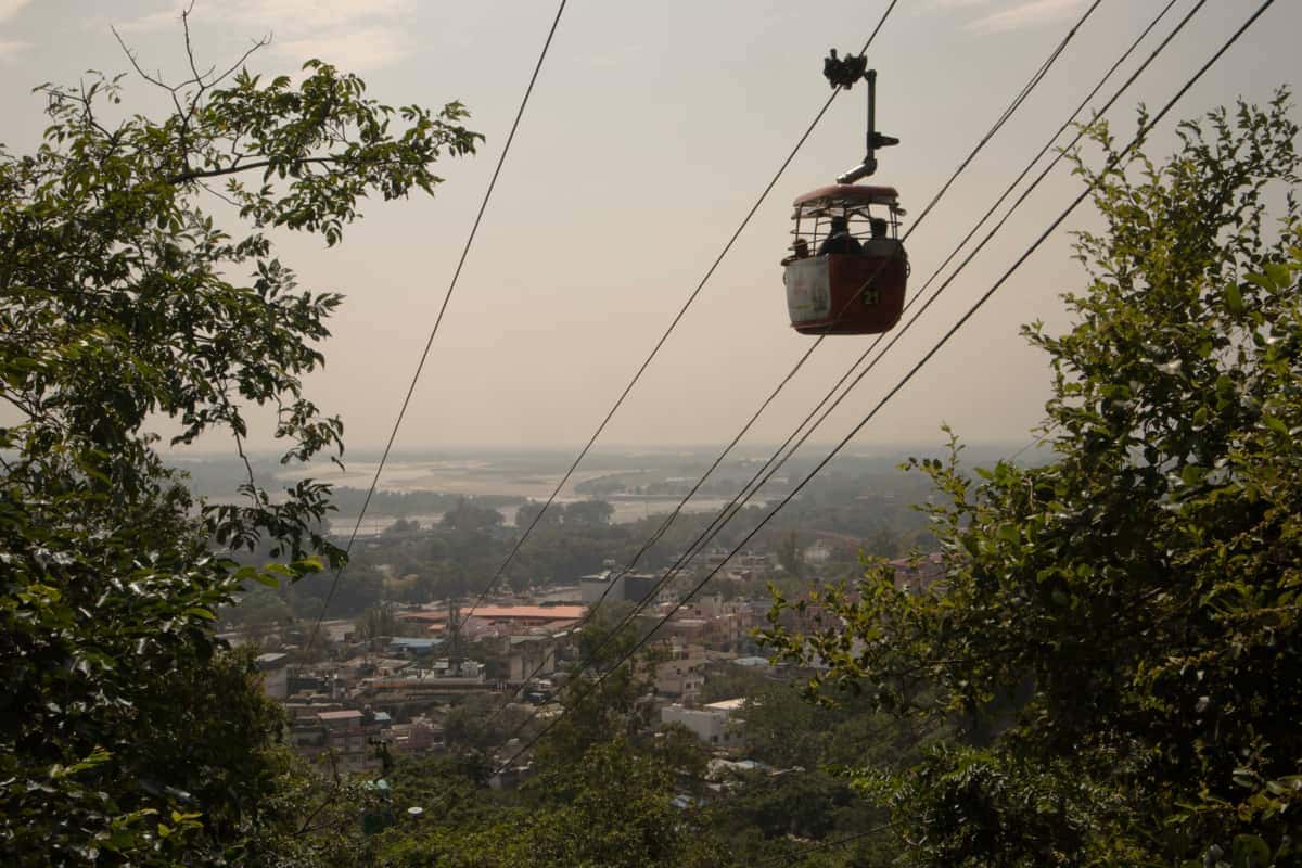 Ropeway to Mansa Devi temple