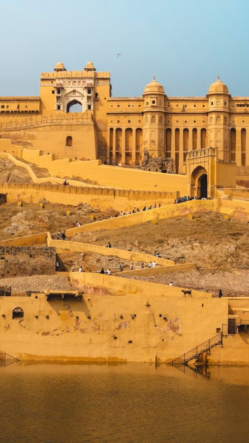Ramparts of Amber Fort, Jaipur