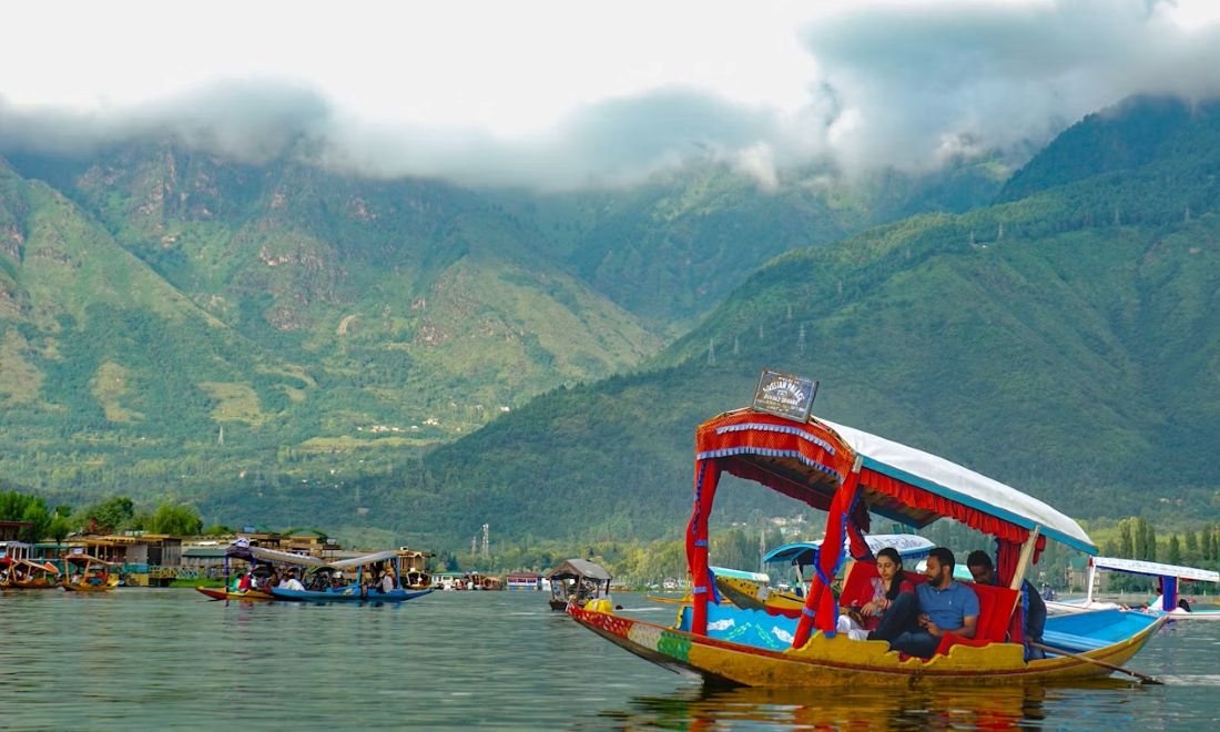 Shikara on Dal Lake, Srinagar