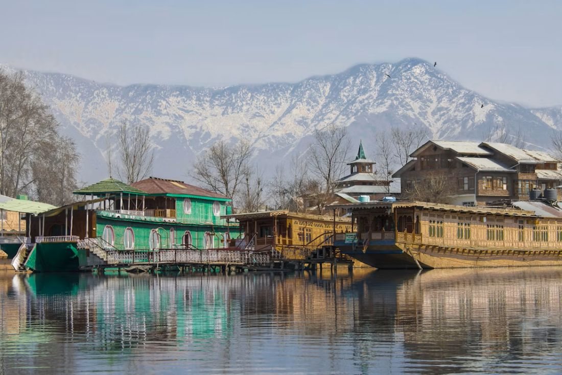 Houseboats on Dal Lake, Srinagar