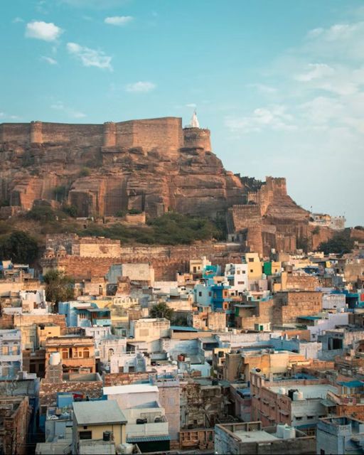Mehrangarh Fort above the Blue City, Jodhpur
