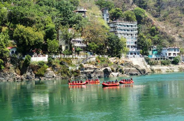 Rafting on the Ganga