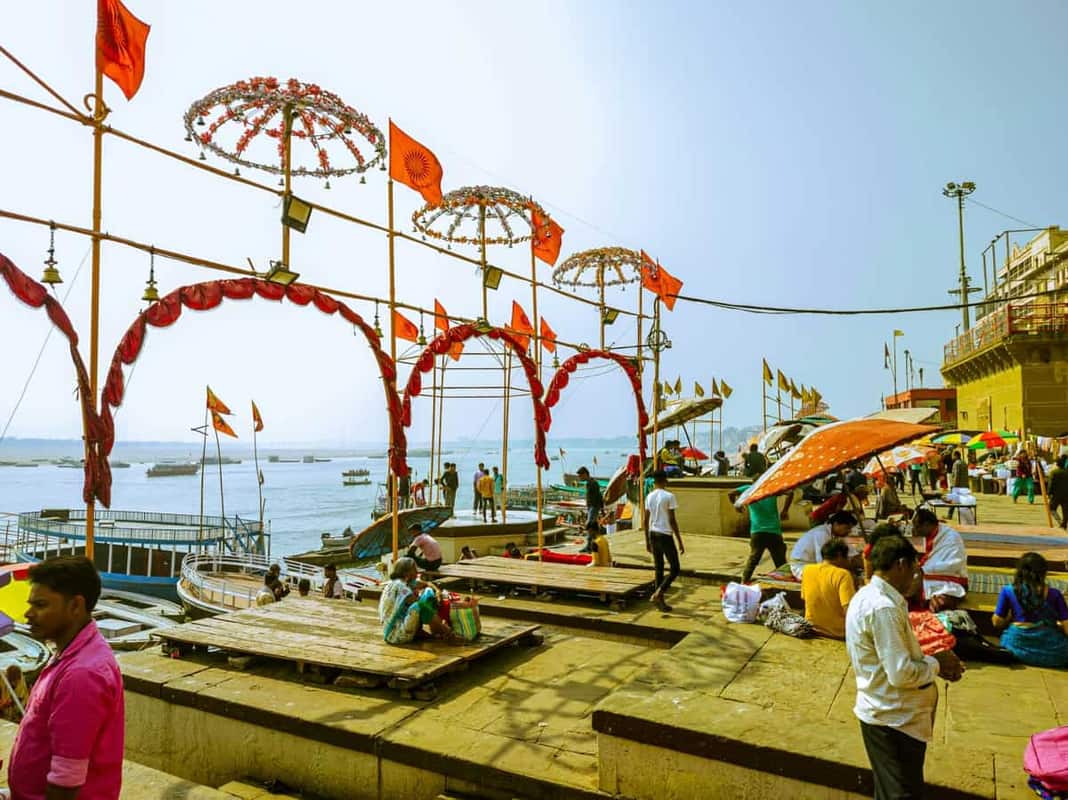 Dashashwamedh Ghat on the Ganga, Varanasi