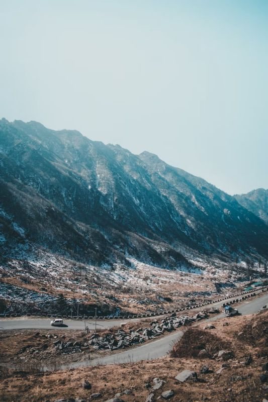 Mountain valley near Tsomgo