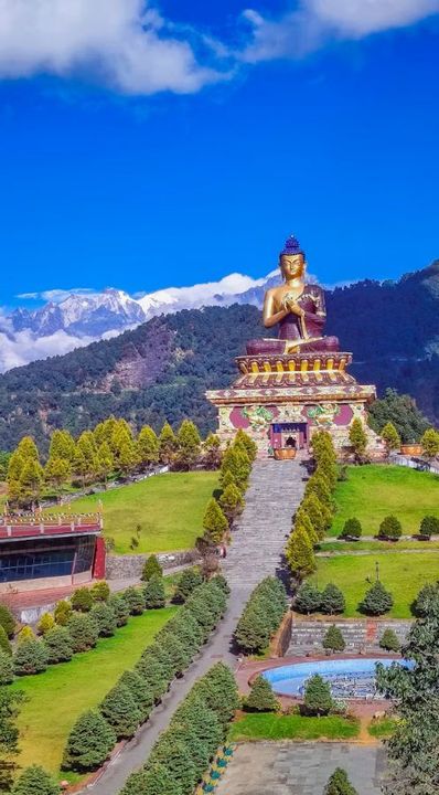 The giant Buddha of Ravangla